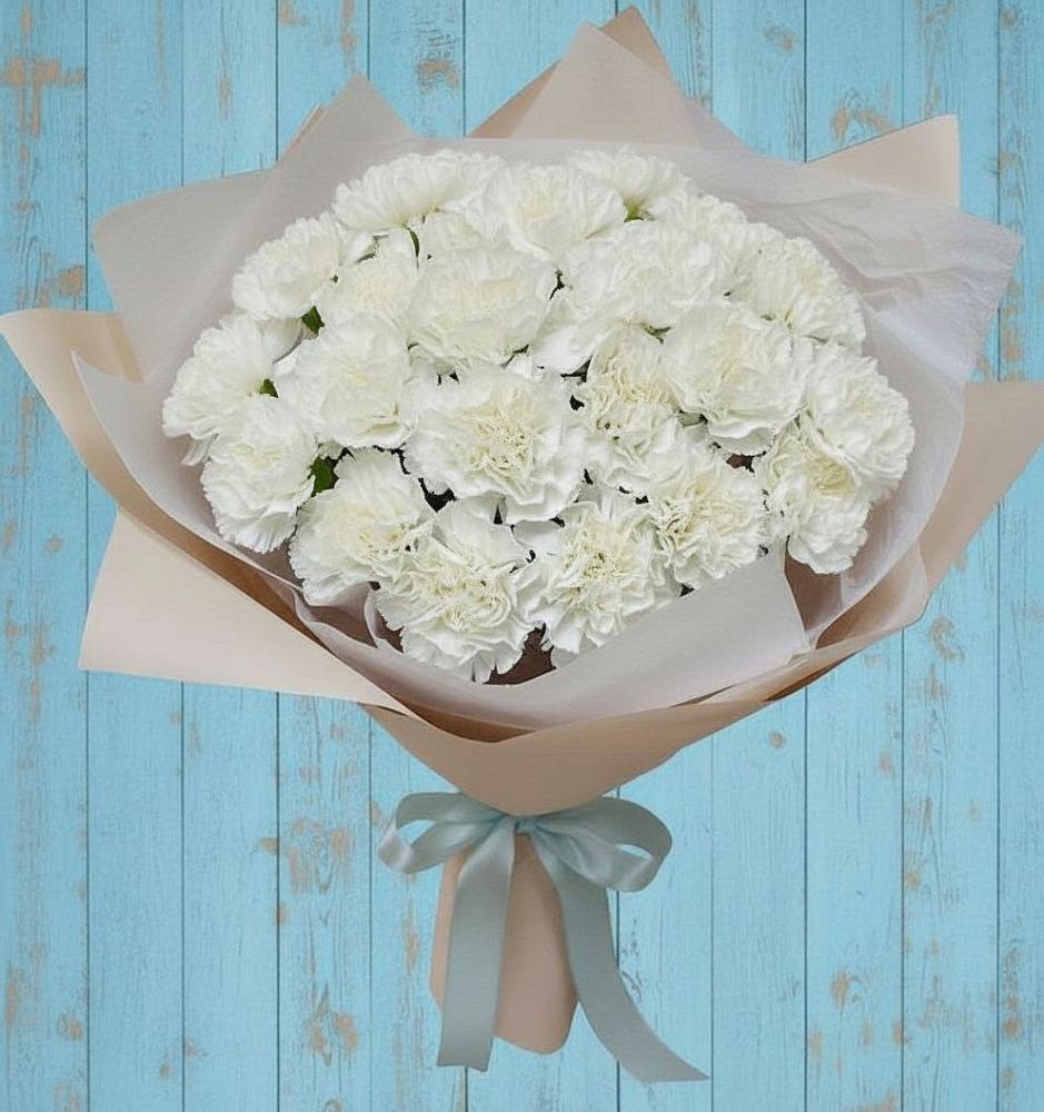 Букет цветов из: Гвоздики в Филиппенково