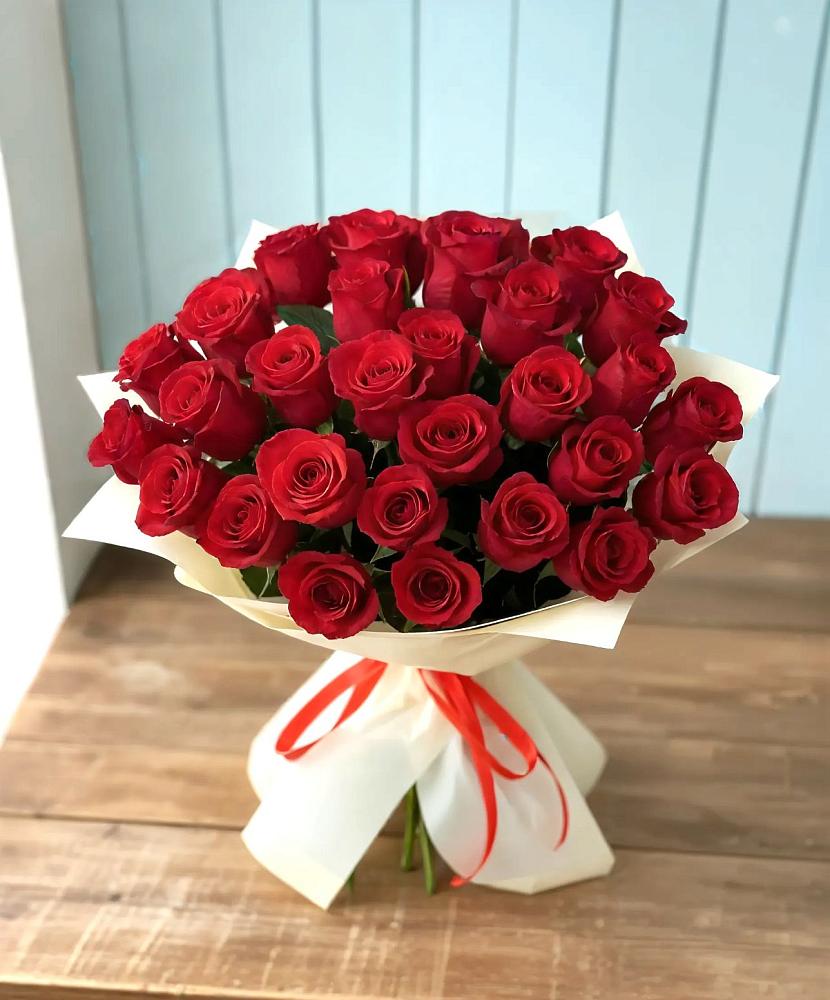 Букет 29 Красных роз в Филиппенково