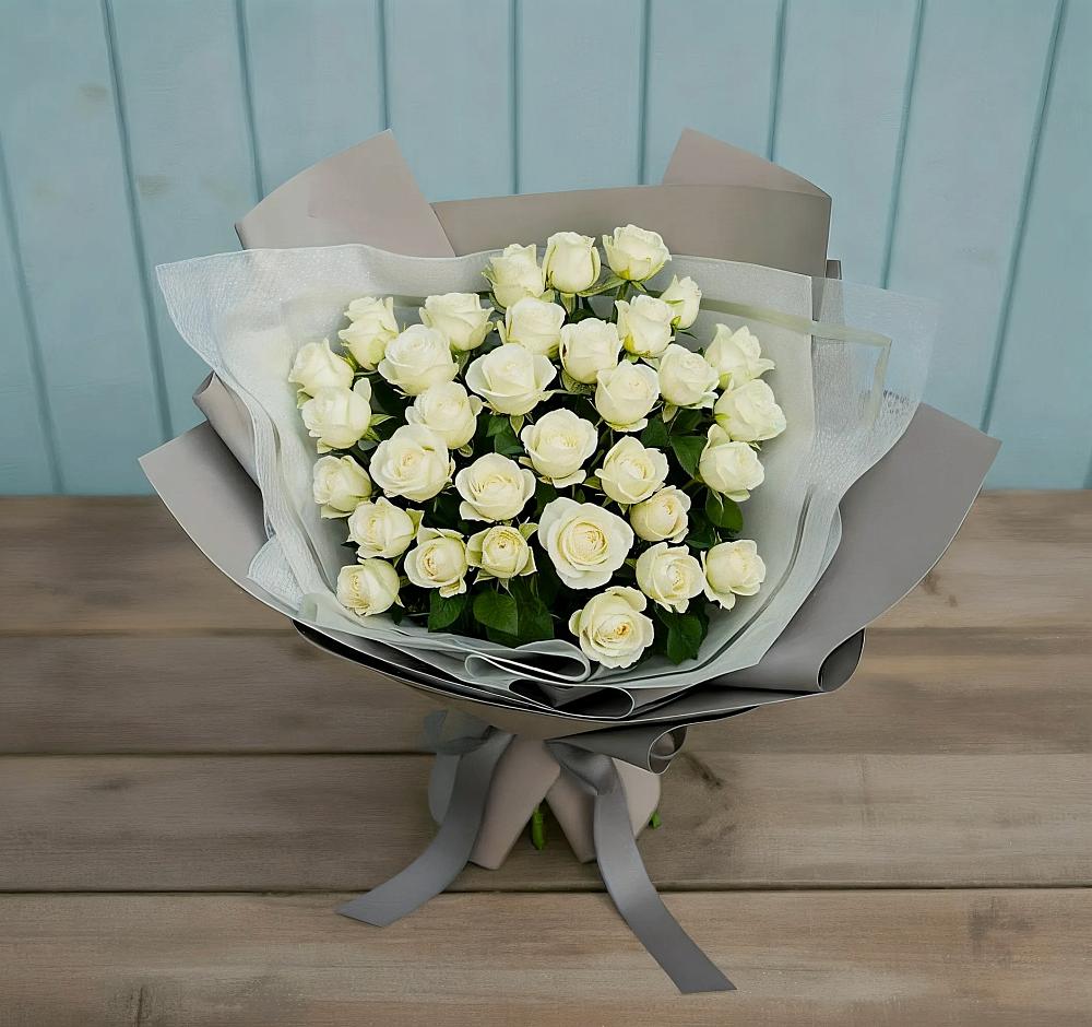 Букет Белоснежная нежность в Филиппенково