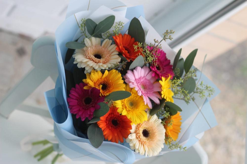 Букет цветов из: Герберы в Филиппенково