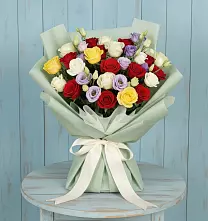 Букет цветов из:  Розы в Филиппенково