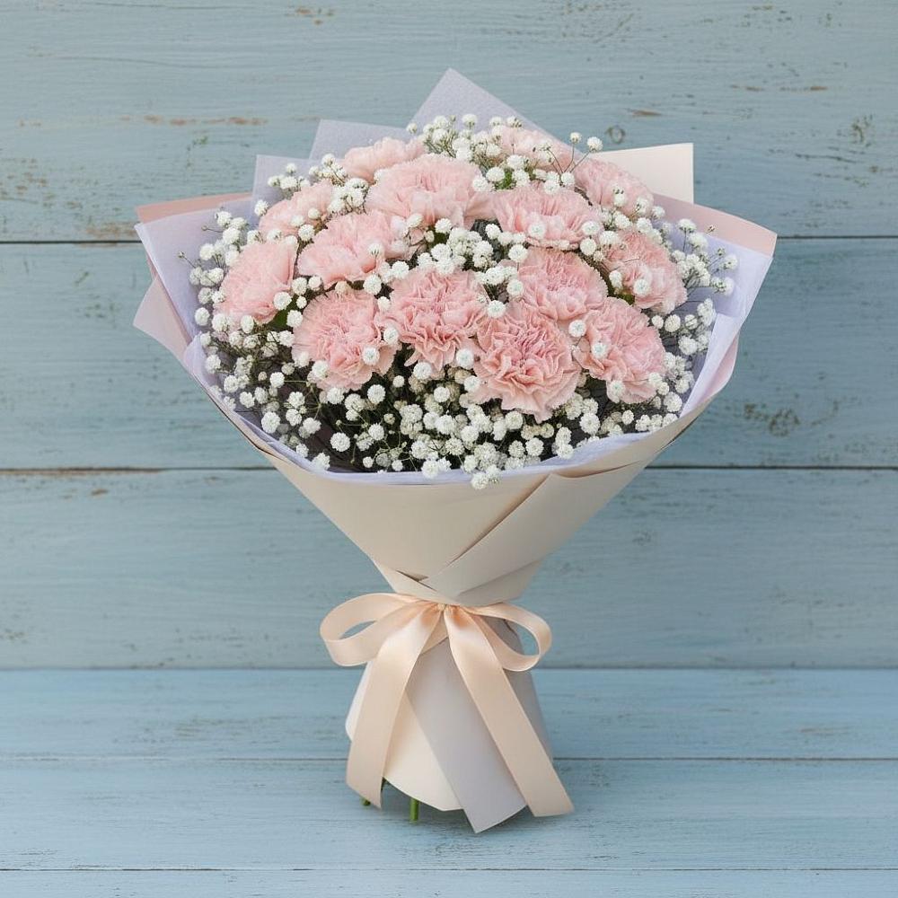 Букет цветов из: Гвоздики в Филиппенково