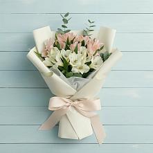 Букет цветов из:  Альстромерии в Филиппенково