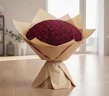 Букет 101 Красная роза в Филиппенково