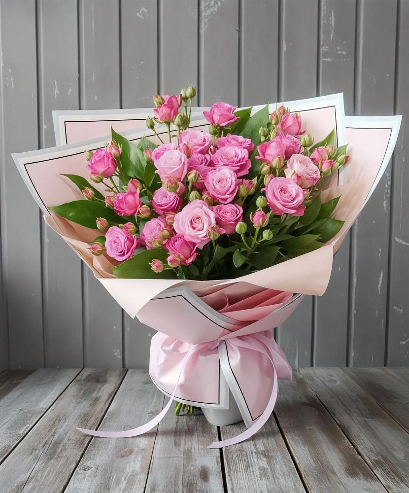 Букет Розовый кустик в Филиппенково