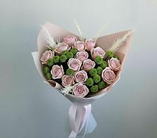 Букет цветов из:  Розы и Хризантемы в Филиппенково