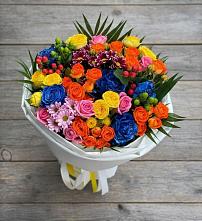 Букет цветов из:  Розы и Хризантемы #REPLACE_PRED# Филиппенково