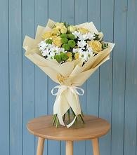 Букет цветов из:  Хризантемы и Розы #REPLACE_PRED# Филиппенково