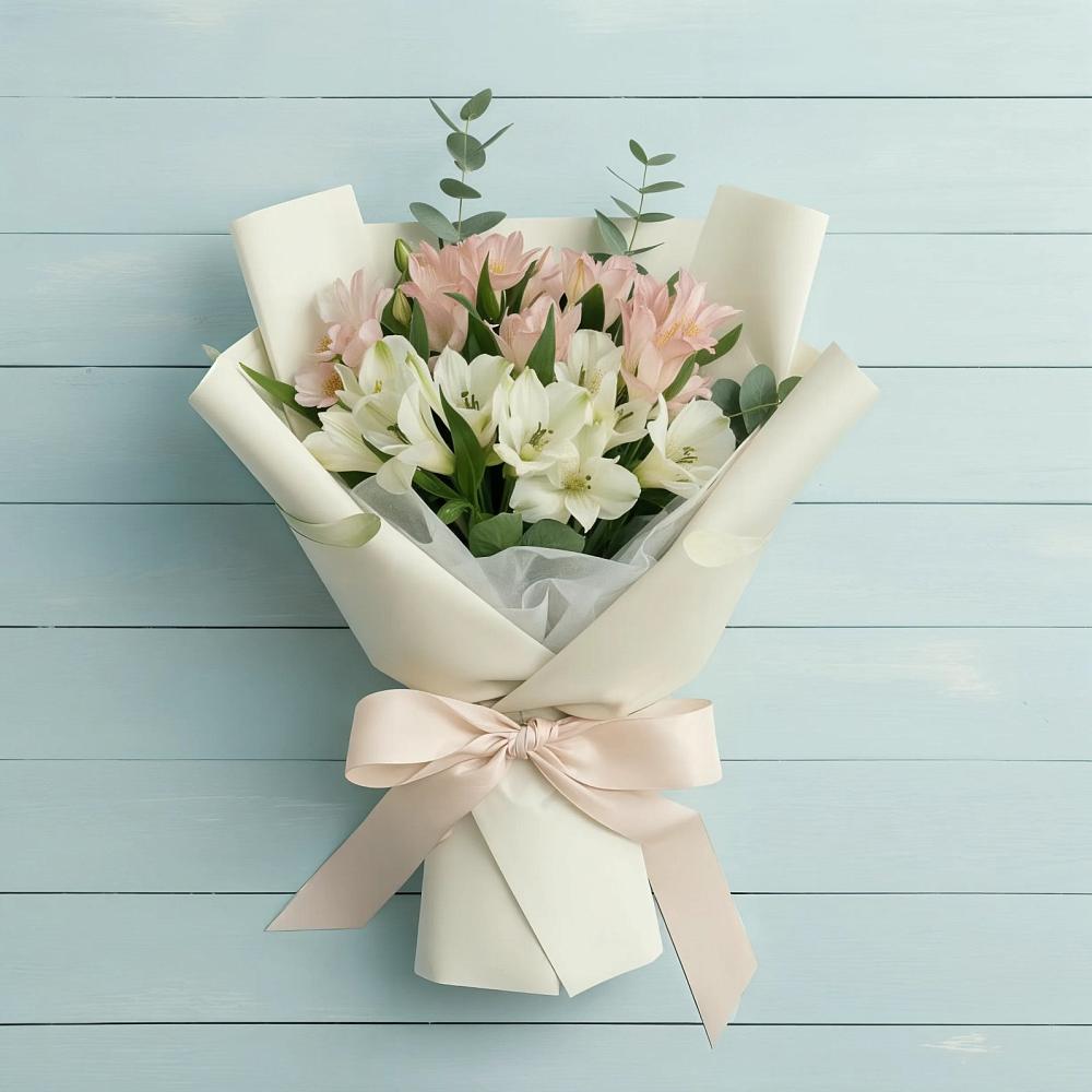 Букет цветов из: Альстромерии в Филиппенково