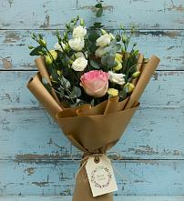 Букет цветов из:  Розы и Лизиантусы #REPLACE_PRED# Филиппенково
